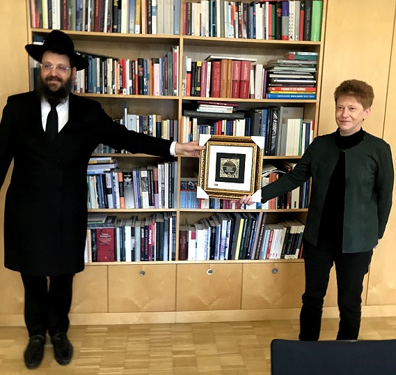 Treff mit Rabbiner Yehuda Teichtal