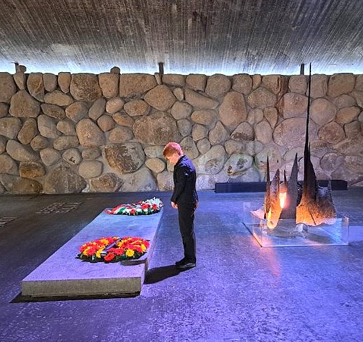 Gedenken in Yad Vashem; Foto: privat