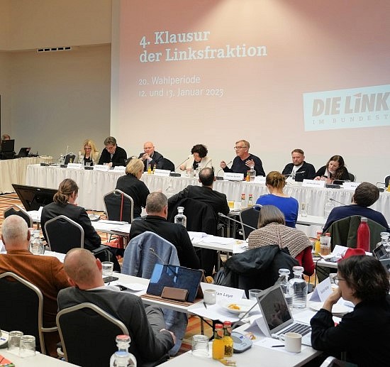 Klausur der Bundestagsfraktion der Linken; Foto: Linksfraktion