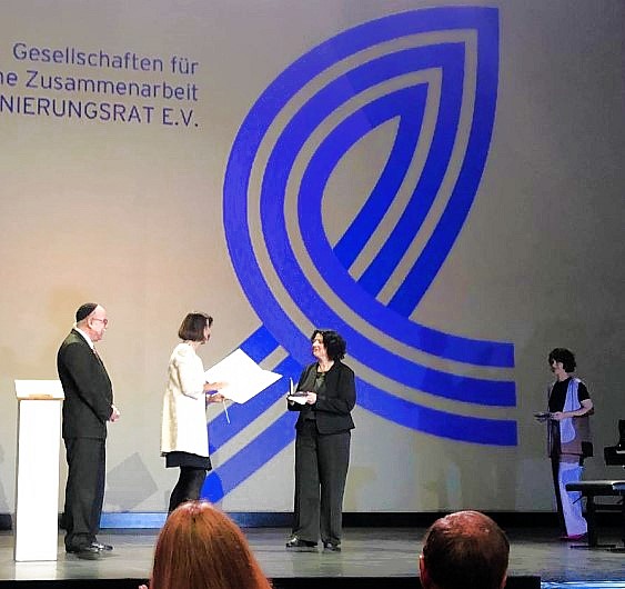 Buber-Rosenzweig-Medaille an die Stiftung Neue Synagoge - Centrum Judaicum verliehen; Foto: privat