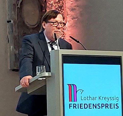 Lothar-Kreyssig-Friedenspreis für Christoph Heubner; Foto: privat