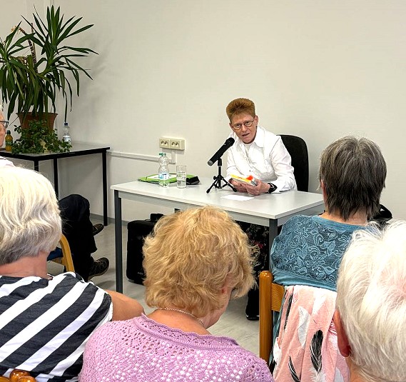 Lesung in Thüringen; Foto: Carolin Held