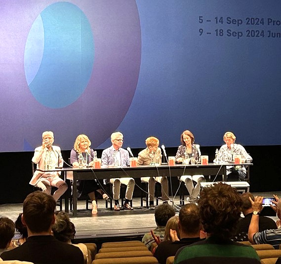 Was hilft gegen die AfD? Diskussion auf dem Literaturfestival; Foto: privat