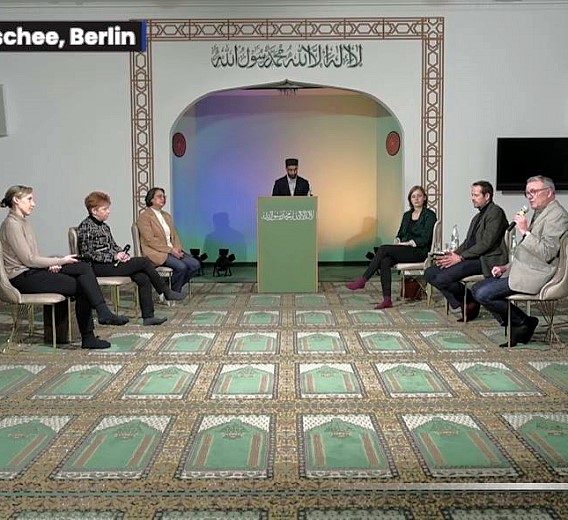 Wahlforum in der Moschee; Foto: Heidi Wagner