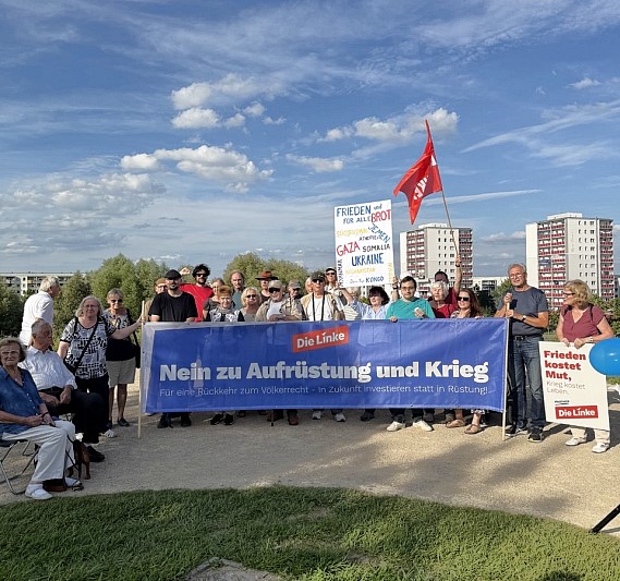 Picknick über dem Peace-Zeichen; Foto: privat