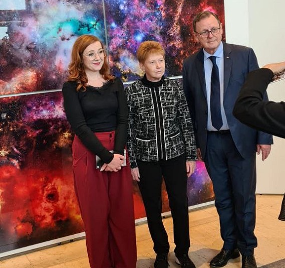 Eröffnung der Ausstellung 'Kunst aus Israel'; Foto: privat