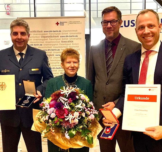 Dank von DRK und THW; Foto: privat