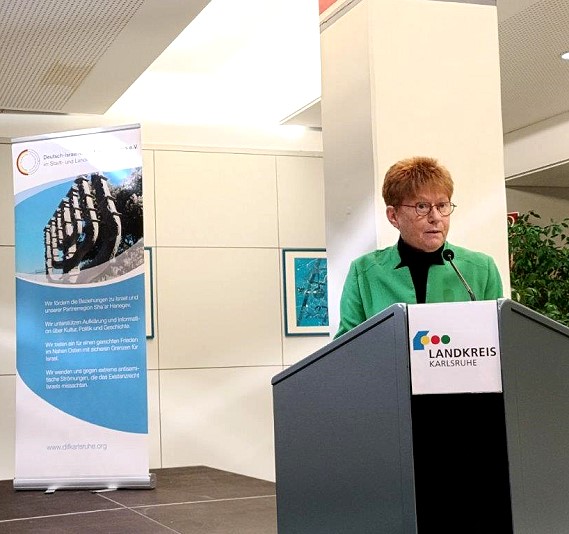 Vortrag beim Deutsch-Israelischen Freundeskreis Karlsruhe; Foto: privat"